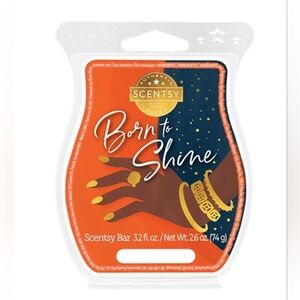 Scentsy Glamorous You Collection Born to Shine Nectarine Pear Cashmere Musk Wax